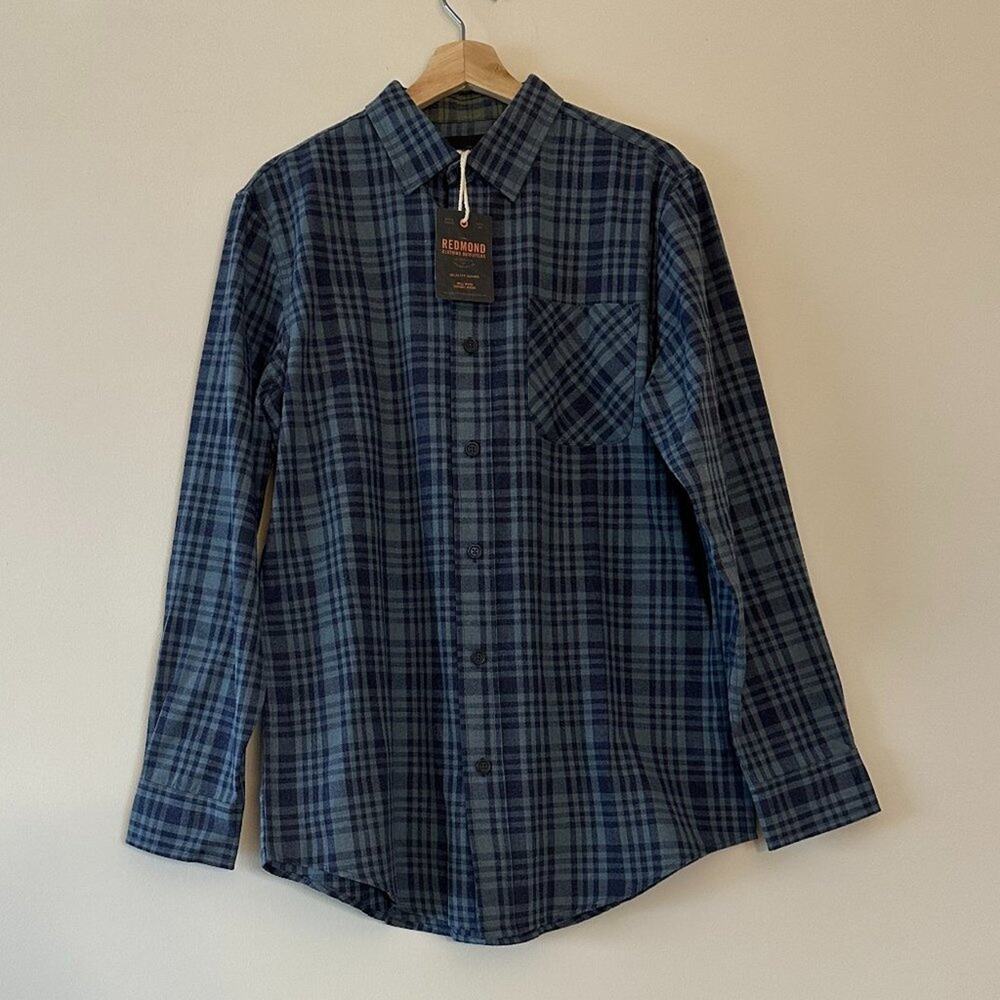 new Redmond men's flannel shirt - medium